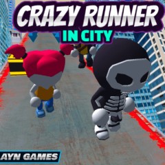 Crazy Runner in City